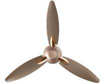 USHA 1250 mm 3 Blades 85 W Golden and Brown Ceiling Fans_0