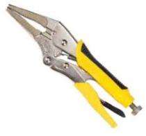 STANLEY 9.5 in Locking Long Nose Mechanical Pliers 84-389_0
