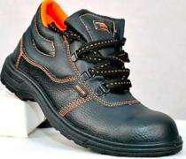 Hillson Leather Composite Toe Safety Shoes Black_0