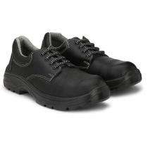 Midas Leather ISI Steel Toe Safety Shoes Black_0