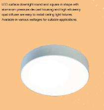 12 W Round Bright White Light 120 mm Dia LED Panel Lights_0
