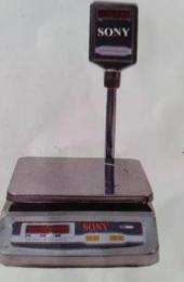 SONY Table Top Electronic Weighing Scale 30 kg SS Pole_0