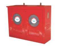 FRP Double Door Fire Hose Cabinet 750 x 600 x 250 mm AAAG F252 15 m_0