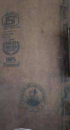 18 mm Plain Pine Shuttering Plywood 7 x 4 ft_0