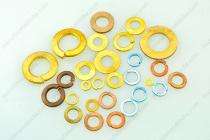 MARUTI METAL INDSTRIES Starting from M2 Plain Washers Brass Nickel Plated IS 319_0