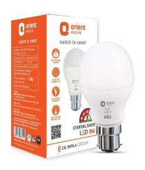 Orient 9 W Milky White B22 1 piece LED Bulbs_0