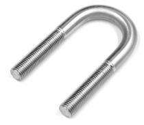 Mild Steel Foundation Bolts U Shape 100 mm_0