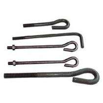 Mild Steel Foundation Bolts O Shape 100 mm_0