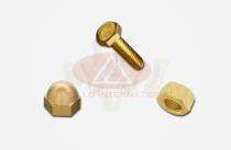 Apollo Brass M6 Dome Nuts_0