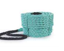 KOHINOOR ROPES Polypropylene Braided 80 mm Ropes Lona Green 104000 kgf_0