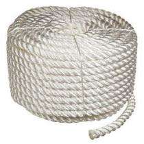 KOHINOOR ROPES Nylon 3 Strand 20 mm Ropes White 8450 kgf_0