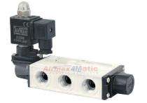 Aluminium Pressure Die Cast 1/2 inch 5/2 Way Single Solenoid Valves 2ARMSS-5_0