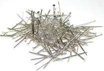 Metal Push Board Pin  Silver_0