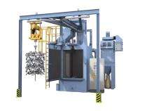 PATEL FURNACE & FORGING 500 kg Y Type Hanger Shot Blasting Machine 10x15 1000 x 1500 mm_0