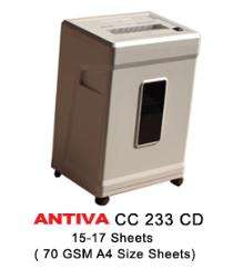 Antiva Paper Shredder Personal CC 233 CD_0