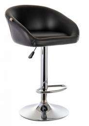 NGFC Stools Metal, Leather Black_0