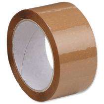 KJE@105 Self Adhesive Tapes BOPP Brown 50 m_0