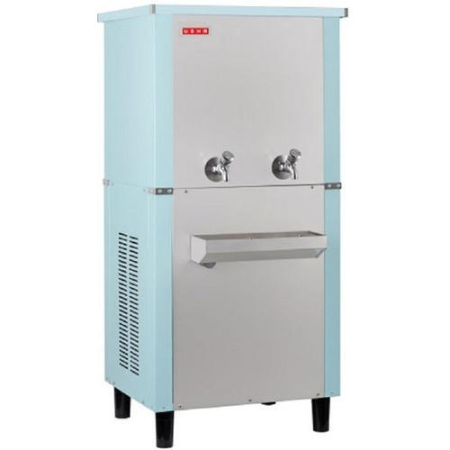 USHA SP4080 80 Litres Water Cooler 2 Faucets Silver 1000 W_0