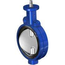 Dynamic 500 mm Pneumatic CI Butterfly Valves Wafer_0
