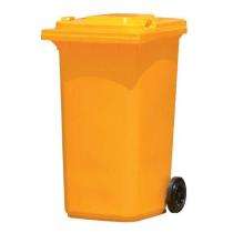 Nilkamal Free Stand Bins Yellow 240 L PVC_0
