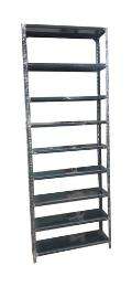 Stainless Steel Movable Unit 9 Layers Industrial Racks 7 ft_0
