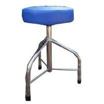 Stools Revolving Metal Blue_0