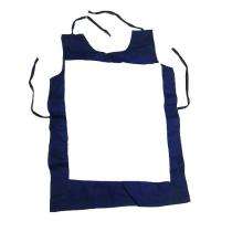 Cotton Aprons L Blue, White_0