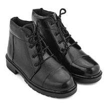 Rubber Rubber Toe Safety Shoes Black_0