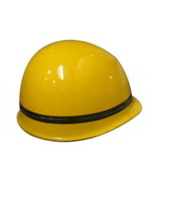 MITFUR Nylon Yellow Chin Strap Safety Helmets FIGIS_0