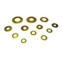 Zenith 3 - 56 mm Plain Washers Brass Nickel Plated_0
