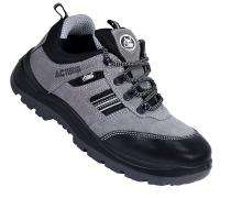 Allen Cooper AC-1156 Suede Leather Steel Toe Safety Shoes Grey_0