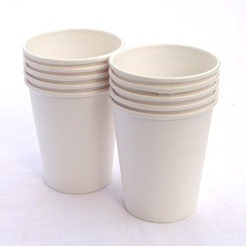 Paper Tea Disposable Cups 80 mL White_0