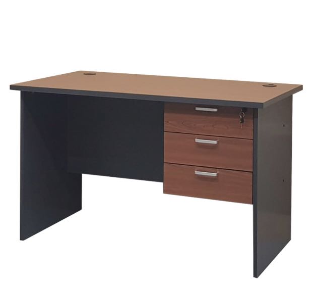 Reception Office Tables Brown Wooden_0