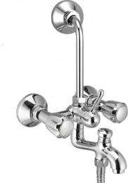 Xen bath fitting Chrome Plated Wall Mixer Faucet Comet-1015_0