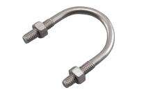 M10 Mild Steel U Bolts 61 mm Zinc Plated_0