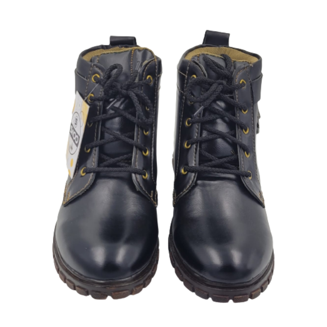 SNOO Leather Ankle Boots 10_0