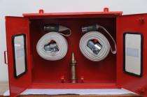 SVR Mild Steel 2 Fire Hose Cabinet 15 m_0