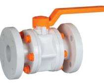 1.5 inch Manual Polypropylene Ball Valves Flanged_0