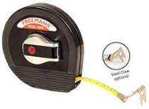 FREEMANS 13 mm Steel Measuring Tapes ABS Case 10 m Black and Yellow_0