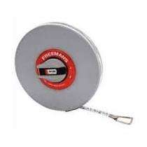 FREEMANS 13 mm Steel Measuring Tapes Fiber Glass Leatherette 10 m Grey_0