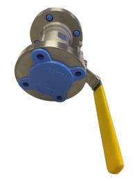DN 10 - 50 mm Manual Stainless Steel Ball Valves Flanged_0