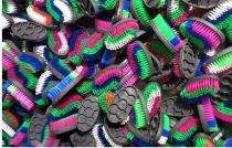 Plastic Cloth Cleaning Brush Virgin HDPE Handle Multicolour_0