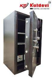 Kuldevi Mild Steel Combination and Key Safety Lockers 400 L KS42_0