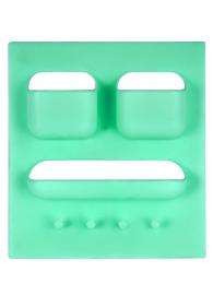HKP Plastic Rectangular Mobile Holder Kitchen Storage Organiser_0