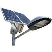 12 W Cool White LED Aluminium 13 Ah Solar Street Light_0