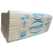 GREENLIME Plain Paper M FOLD Napkins 21CM * 22.5CM White_0