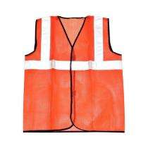 Polyester Safety Jackets L Reflective Orange_0