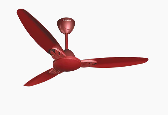 Crompton Standard 1200 mm 3 Blades 75 W Maroon Matt Ceiling Fans_0