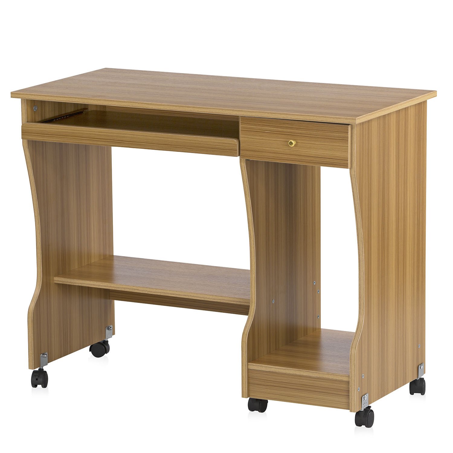 Nilkamal Computer Office Tables Teak Engineered Wood_0
