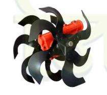 12 inch Brush Cutter Tiller Attachment 26 mm_0